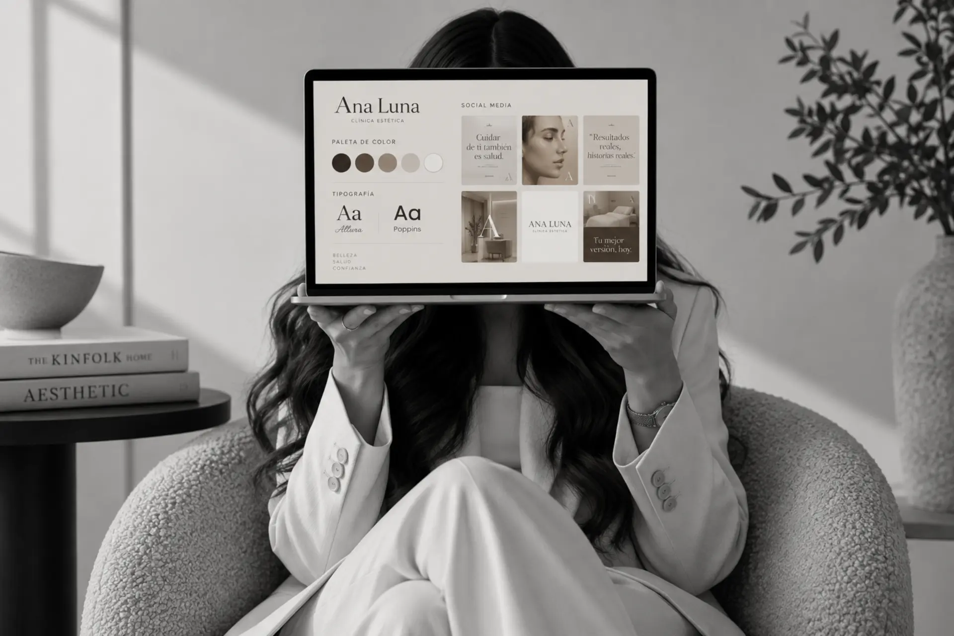 Nueva Identidad Visual — rebranding de clínicas por Aura Brand Design